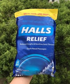 Halls Menthol Lyptus 200 drops