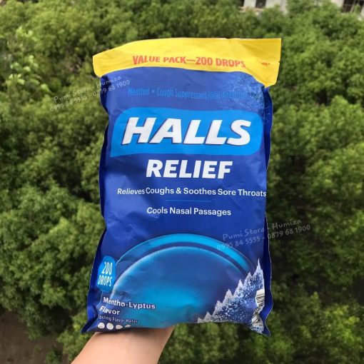 Halls Menthol Lyptus 200 drops