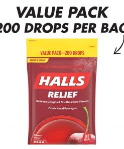 Halls cherry flavor 200 drops