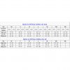 Size chart adidas nam nữ
