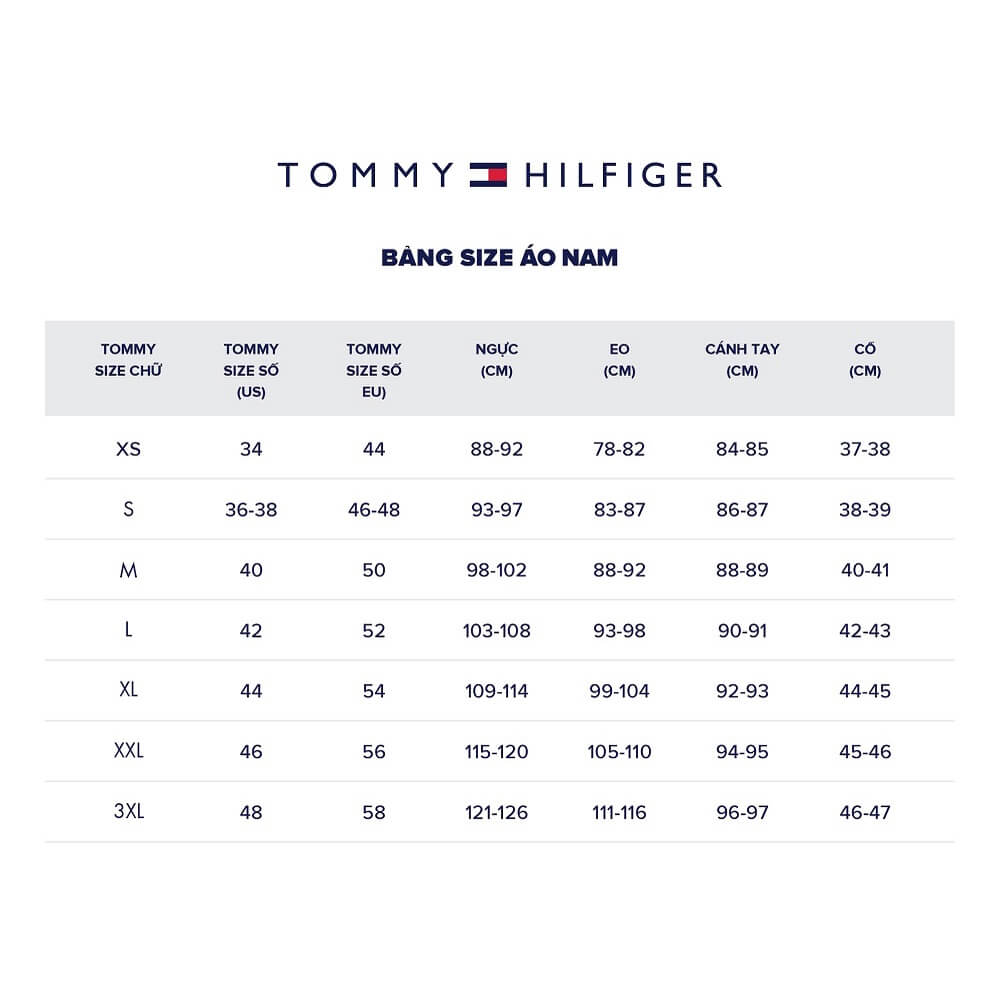 Tommy Hilfiger Shoes Size Chart Soleracks