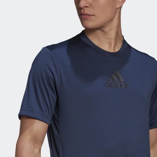 Áo Adidas nam chính hãng Men's Primeblue Designed 2 Move 3-Stripes Tee