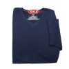Áo thun cổ tim Tommy hilfiger Men's flag V Neck tee Xanh Navy
