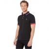 Áo Polo U.S. Polo Assn. Slim Fit Contrast Pique - Màu đen