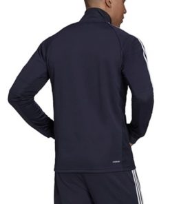 Áo khoác nam Adidas Aeroready Sereno Cut 3-Stripes Slim Track Top, màu xanh đen