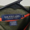 U.S polo Assn. men solid interlock short-sleeve Polo shirt, army heather