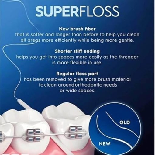 Chỉ nha khoa Oral B Superfloss