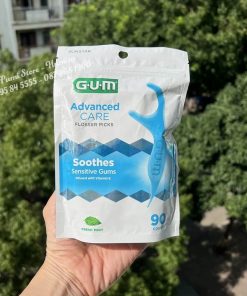Tăm chỉ nha khoa Gum Advanced Care 90 cây