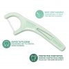 Tăm chỉ nha khoa Plackers Micro Mint - gói 90 cây