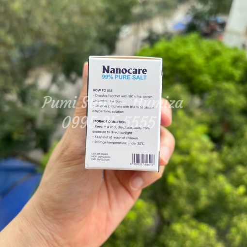 Bình rửa mũi NanoCare cho trẻ em và người lớn