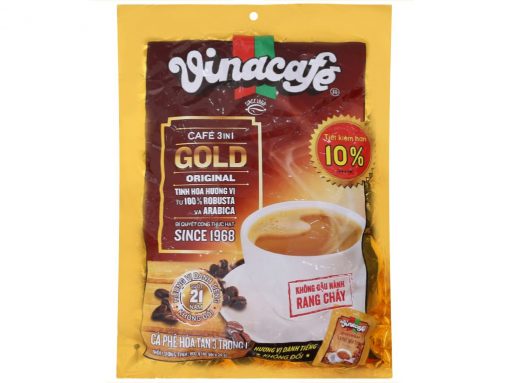 Vinacafe Gold Original cafe hòa tan 3 in 1