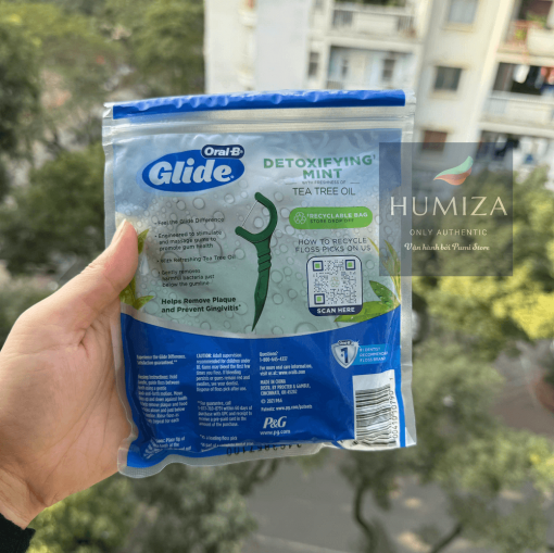 Tăm chỉ Oral-B Detoxifying Mint