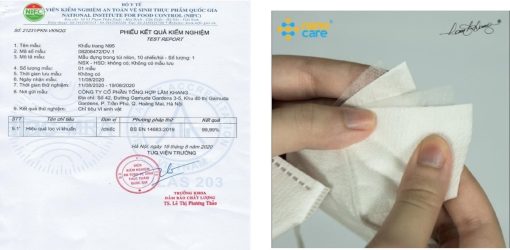 Khẩu trang Nanocare N95 không van chống bụi mịn PM2.5