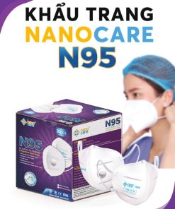Khẩu trang Nanocare N95 không van chống bụi mịn PM2.5