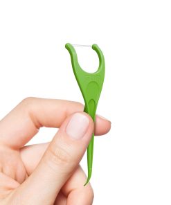 Tăm chỉ Gum Angled floss pick đầu nghiêng 90 độ