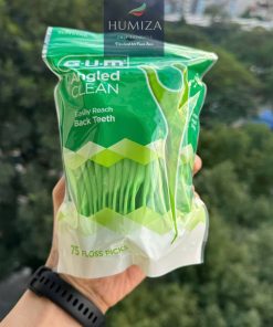 Tăm chỉ Gum Angled floss pick đầu nghiêng 90 độ