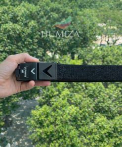 Thắt Lưng Golf Nam Callaway V-Logo Web – Đen