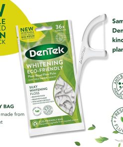 Tăm chỉ Dentek eco-friendly sensitive clean làm trắng răng