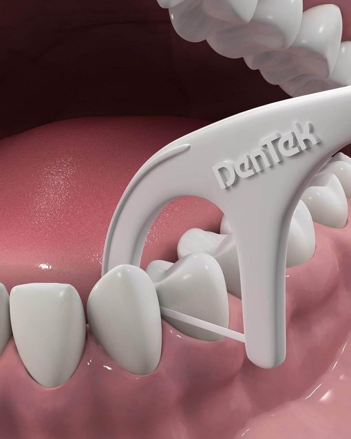 Tăm chỉ Dentek eco-friendly sensitive clean làm trắng răng