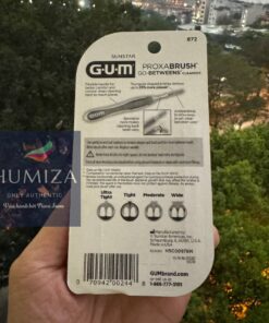 Alternative view of Bàn chải kẽ răng đầu nhỏ, lông mềm GUM Proxabrush – hộp 10 chiếc