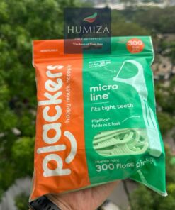 Tăm chỉ Plackers Micro Mint túi 300 cây