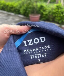 Áo polo IZOD Regular fit advantage performance peacoat - Màu xanh navy