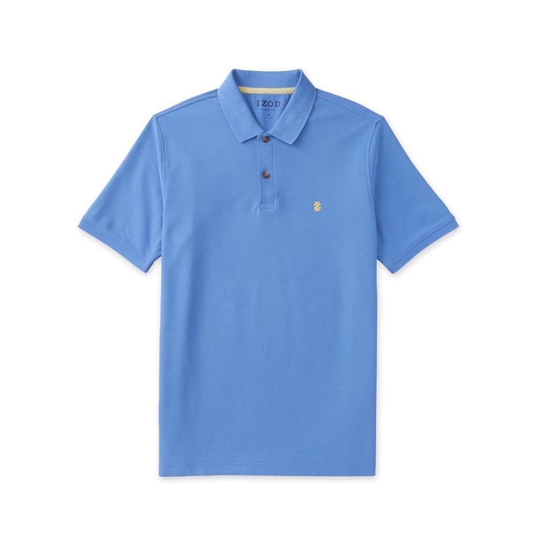 Áo thun IZOD polo nam Advantage Performance xanh Blue Revival