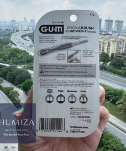 Alternative view of Bàn chải kẽ răng đầu nhỏ, lông mềm GUM Proxabrush – hộp 10 chiếc