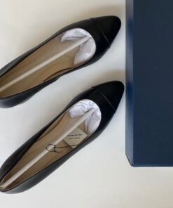 Giày Cole Haan The Go-To Block Heel Pump Black Leather (45mm)