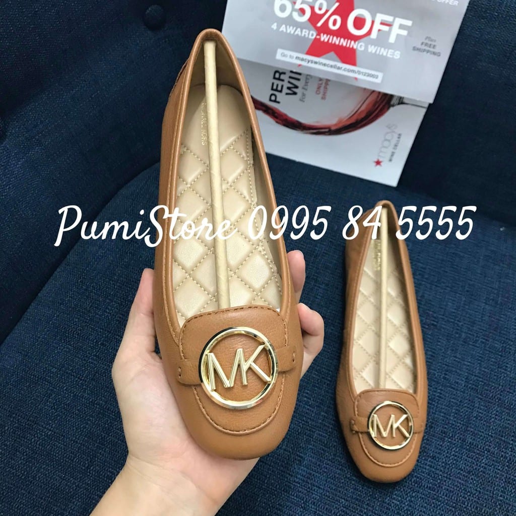 Giày Michael Kors Lillie moccasin Accorn