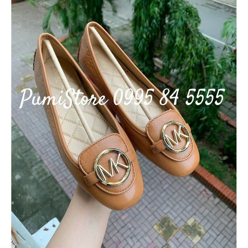 Giày Michael Kors Lillie moccasin Accorn